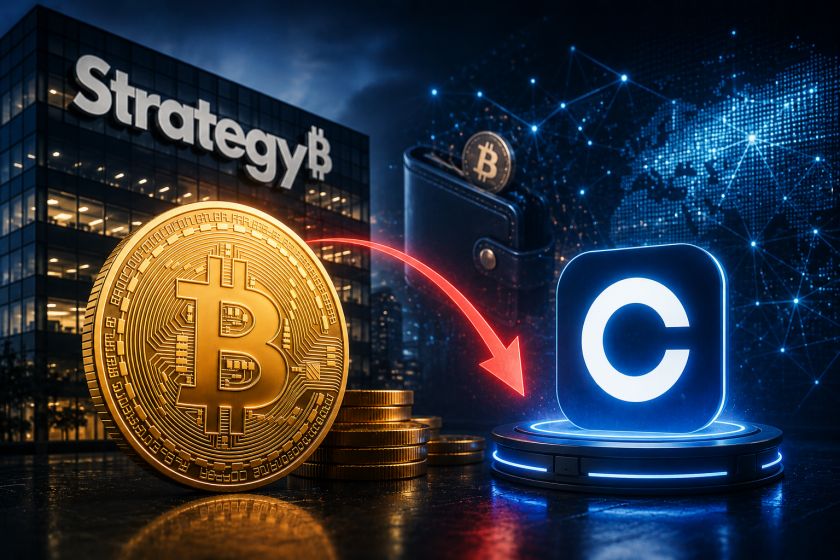 تحويل 30 مليون دولار من البيتكوين إلى “كوين بيس” يثير التكهنات حول نوايا شركة “ستراتيجي”