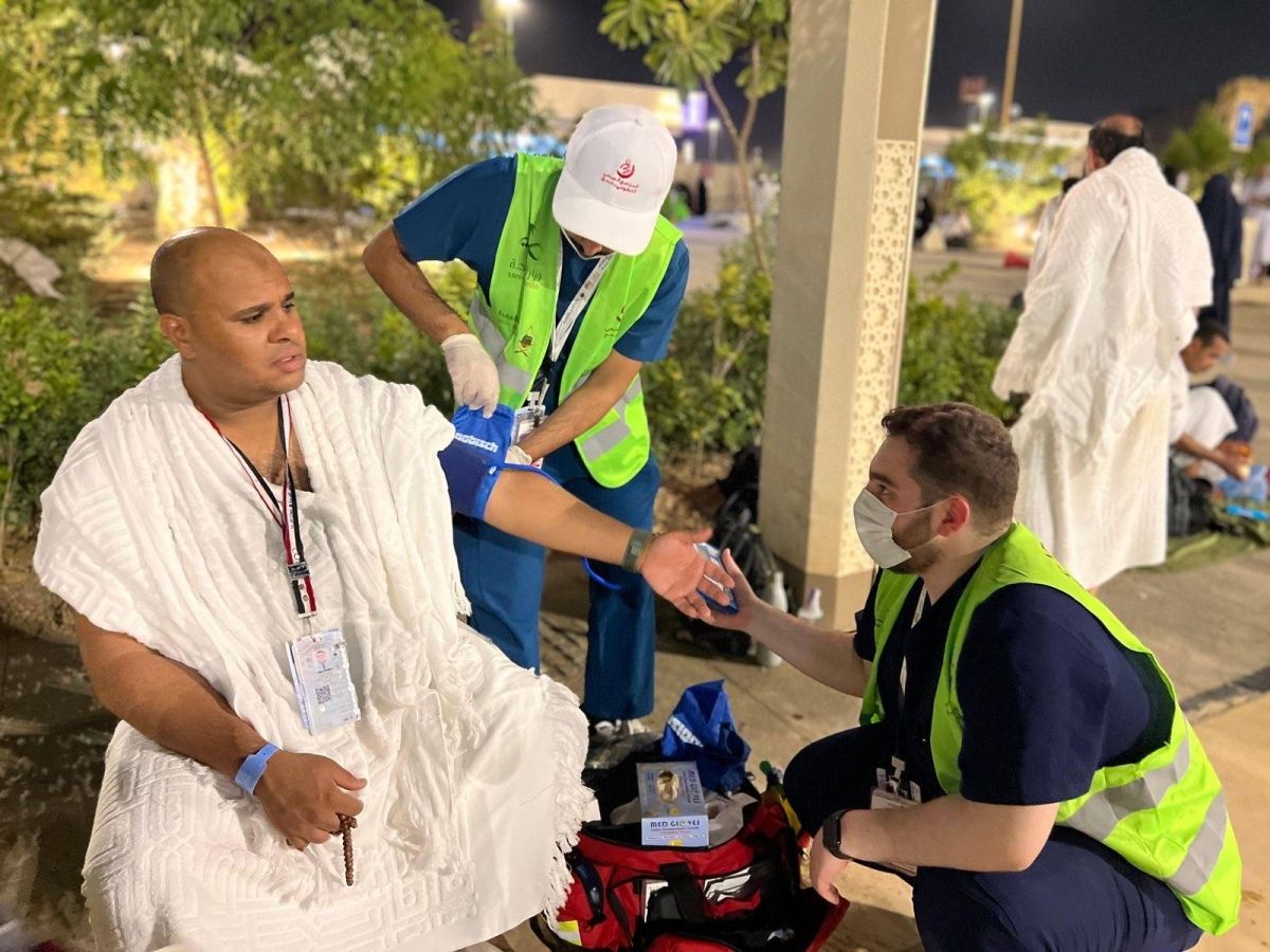 دعوات ضيوف الرحمن واكتساب الخبرات دفعنا للتطوع في الحج 
