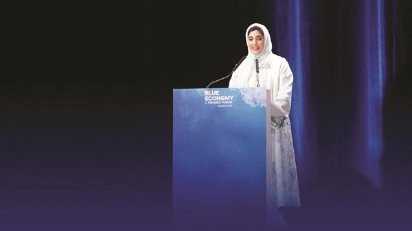شمّا بنت سلطان بن خليفة تُلقي الكلمة الرئيسية في «منتدى الاقتصاد الأزرق والتمويل» في موناكو