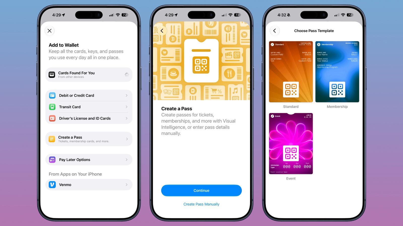 تكنولوجيا: تطبيق المحفظة في نظام iOS 27 يحصل على ميزة إنشاء التمريرات بالذكاء البصري #WWDC2026