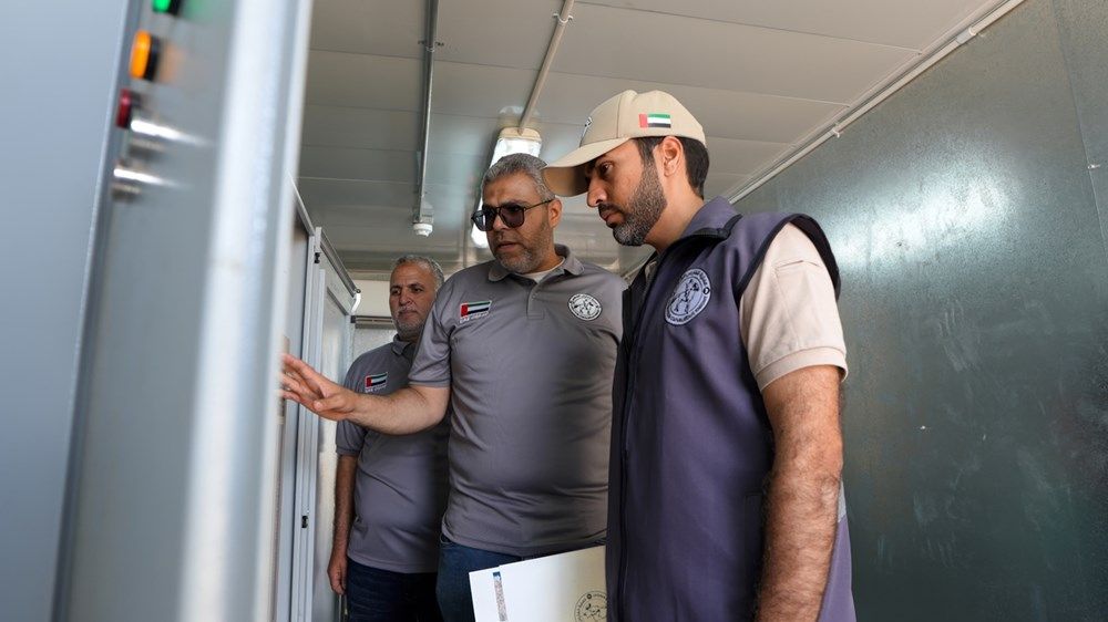 "الفارس الشهم 3".. محطات التحلية الإماراتية تواصل ضخ المياه إلى غزة