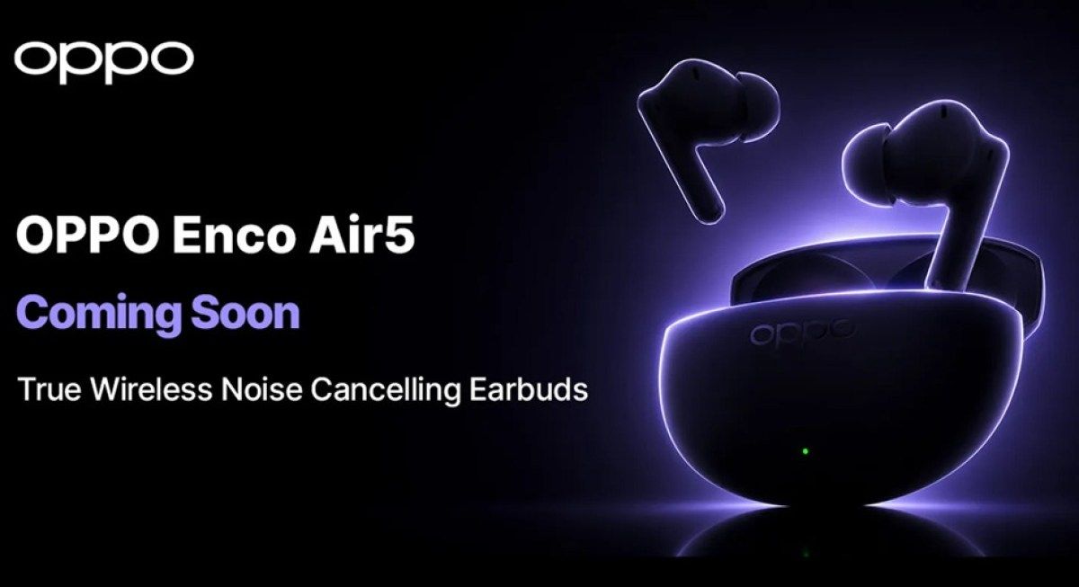 تكنولوجيا: أوبو تمهد لإطلاق سماعات Enco Air5 الجديدة وتكشف أولى التفاصيل الرسمية عنها