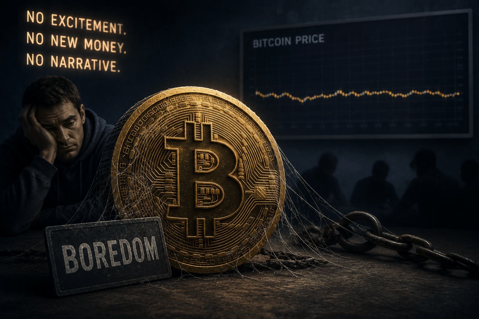 رئيس “CryptoQuant”: الملل أخطر على البيتكوين من الانهيارات السعرية