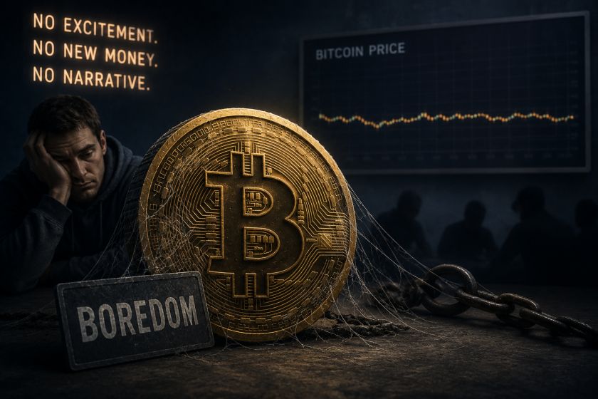 رئيس “CryptoQuant”: الملل أخطر على البيتكوين من الانهيارات السعرية