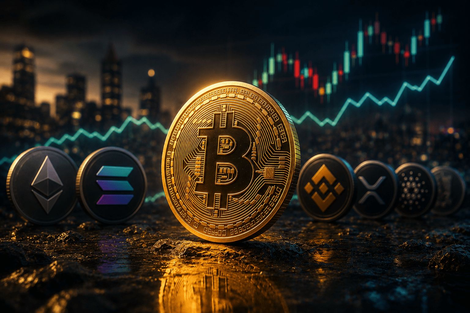 سعر البيتكوين يحافظ على مستوى 64 ألف دولار وسط استقرار أسعار العملات البديلة