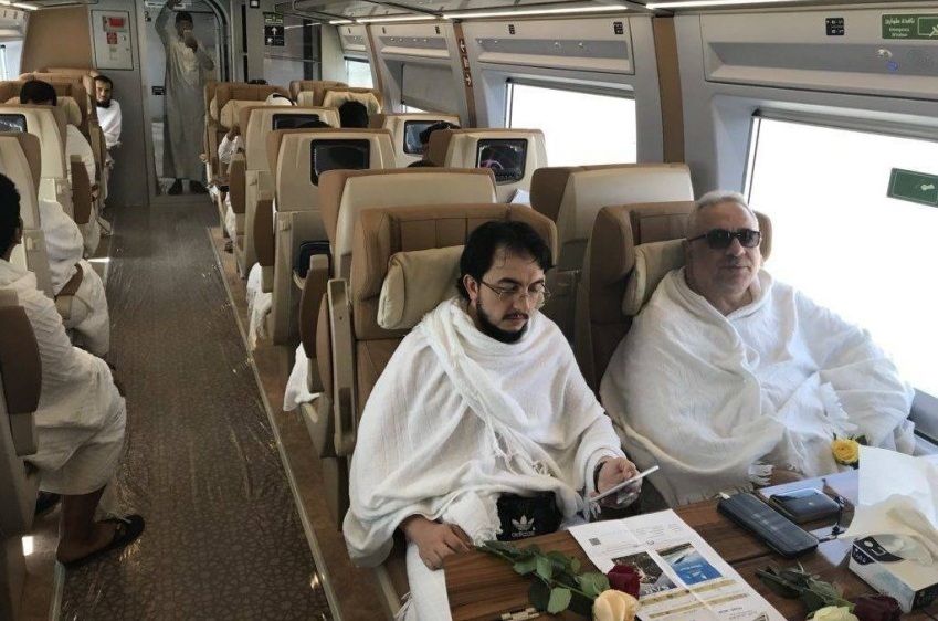 قطار الحرمين ينقل 800 ألف حاج خلال موسم الحج