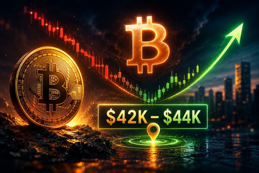 بعد سقوطه بنسبة 51%: هل ينتظر سعر البيتكوين قاعٌ أعمق عند 42 ألف؟