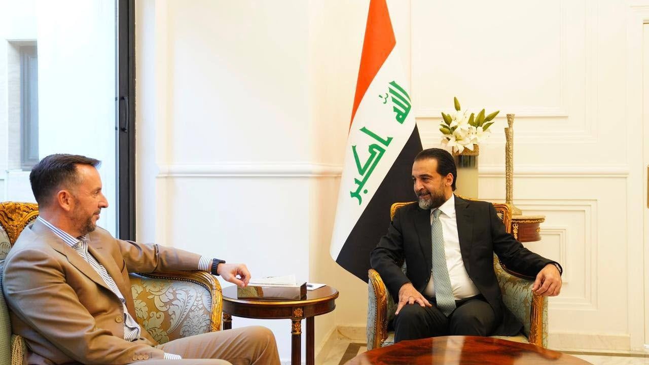 الحلبوسي يبحث مع سفيري إسبانيا وإيطاليا العلاقات الثنائية والإجراءات الحكومية الأخيرة