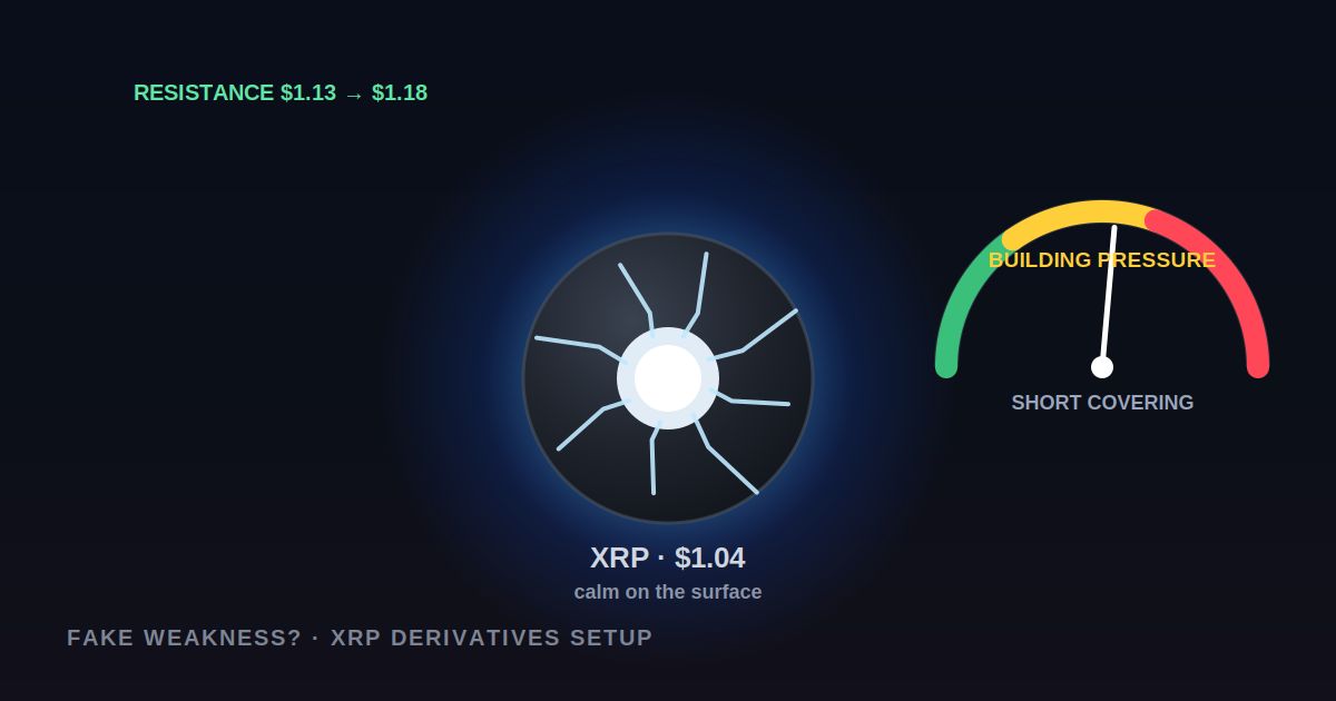 هل تستعدّ عملة XRP لحركة عنيفة رغم مظاهر الضعف القائمة؟