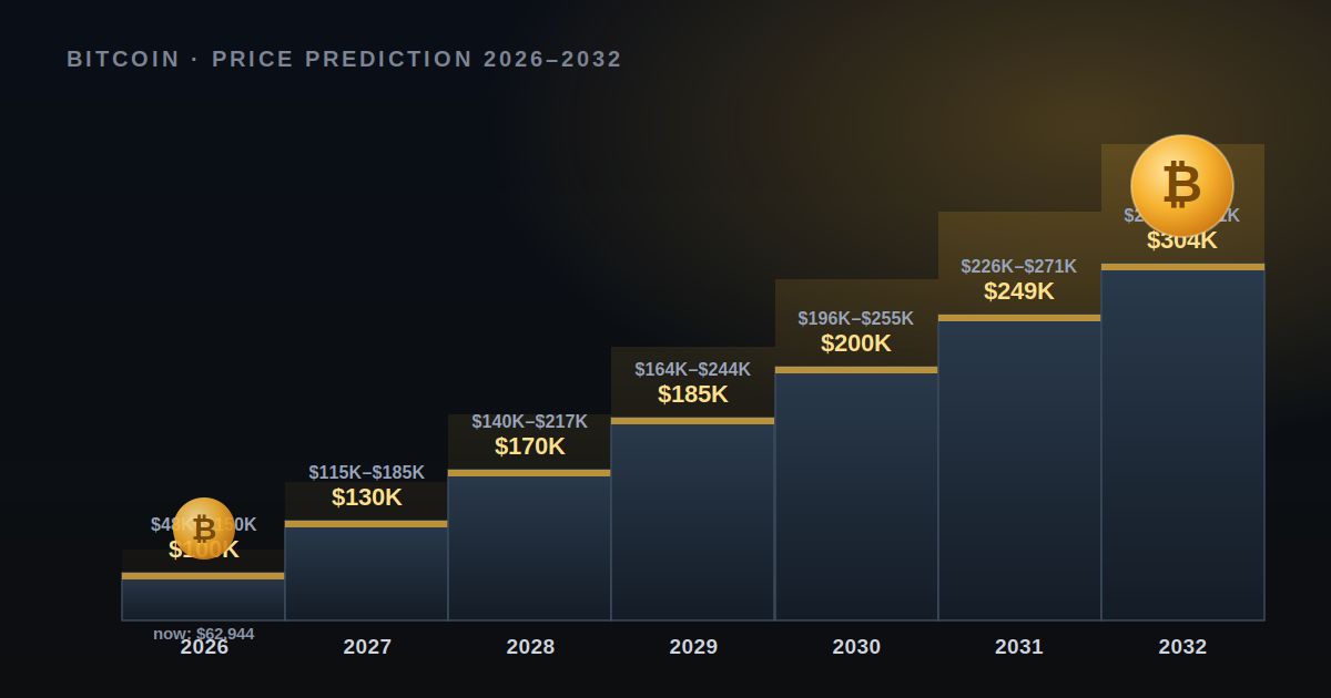 توقعات سعر البيتكوين في 2026: هل يتحقق حلم 150 ألف دولار؟