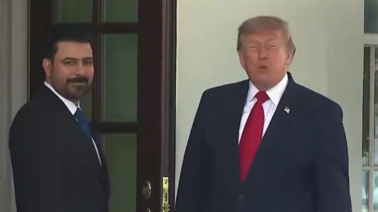 خلال استقباله الزيدي.. ترامب: نحن نحب العراق