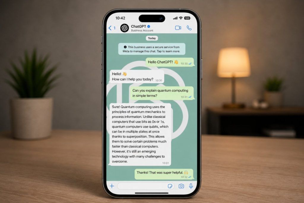 تكنولوجيا: عودة ChatGPT إلى واتساب في أوروبا بعد تدخل المفوضية الأوروبية
