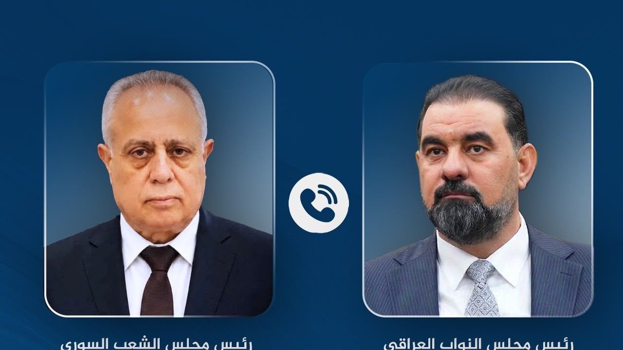 الحلبوسي يوجه دعوة رسمية إلى نظيره السوري لزيارة العراق