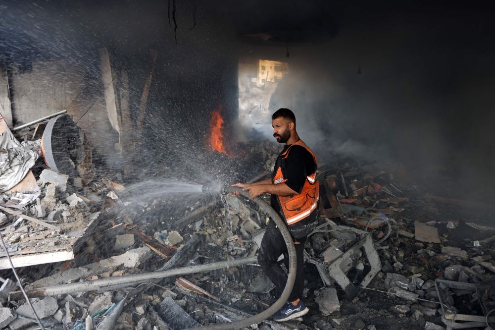 استشهاد 6 فلسطينيين في قصف للاحتلال الإسرائيلي على قطاع غزة