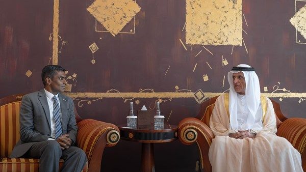 حاكم رأس الخيمة يستقبل قنصل عام الهند
