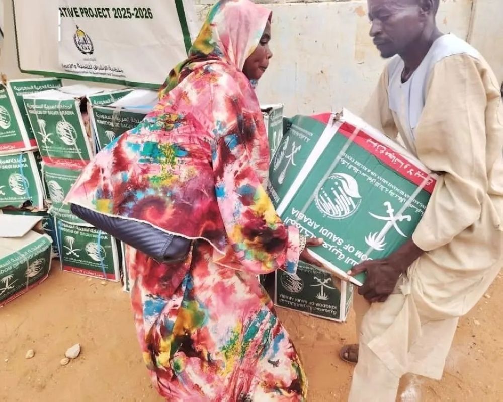 أخبار من السعودية.. مساعدات سعودية.. 1,300 سلة غذائية في شيكان شمال كردفان بالسودان