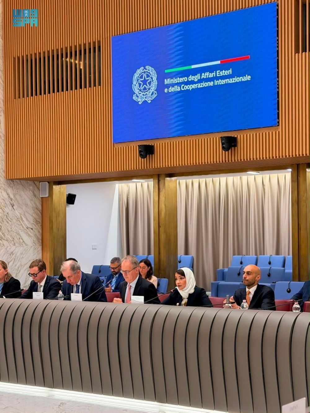 المملكة تشارك في الاجتماع العاشر للتحالف العالمي لتنفيذ حل الدولتين في روما