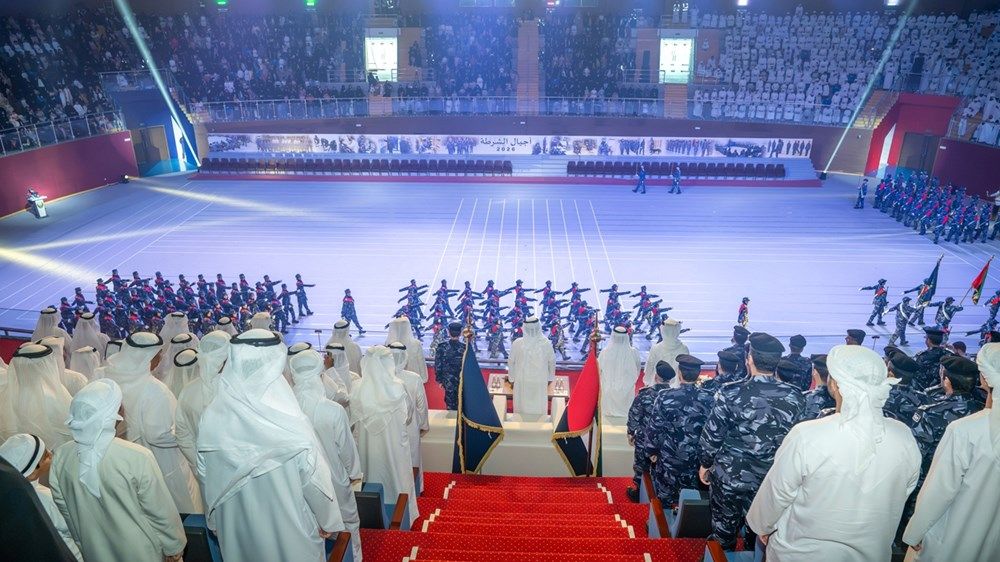 محمد الشرقي يشهد تخريج منتسبي الدورة التدريبية الصيفية لشرطة الفجيرة ويشيد بمخرجاتها