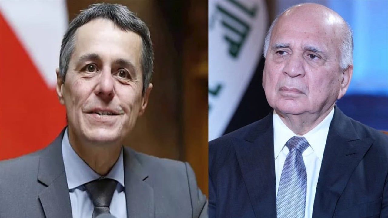 العراق وسويسرا يؤكدان أهمية إطلاق مبادرات لوقف صراع المنطقة