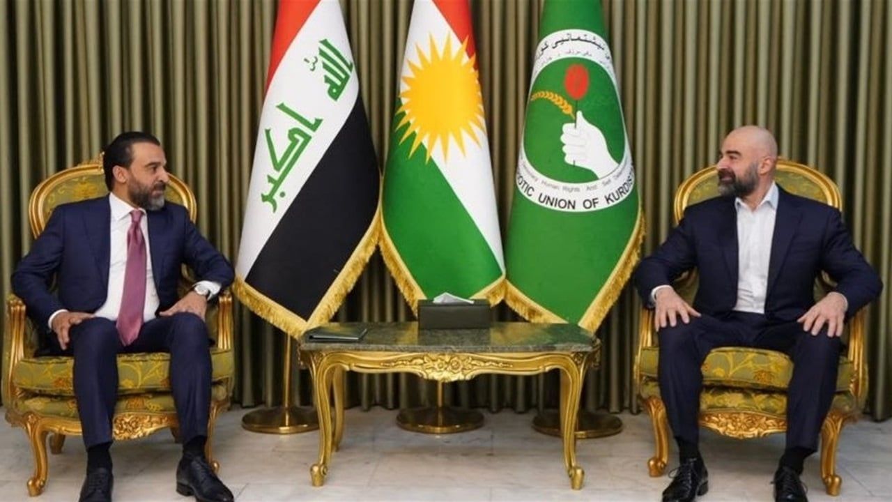 الحلبوسي وطالباني يؤكدان ضرورة التنسيق لحل المشاكل بين بغداد وأربيل