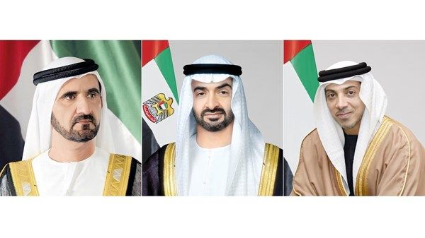 ‎رئيس الدولة ونائباه يهنئون رئيسة مولدوفا بذكرى استقلال بلادها
