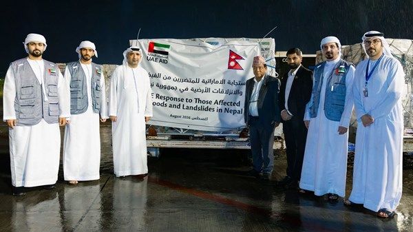 83 طنا من المواد المتنوعة.. الإمارات ترسل طائرة مساعدات إغاثية عاجلة إلى نيبال