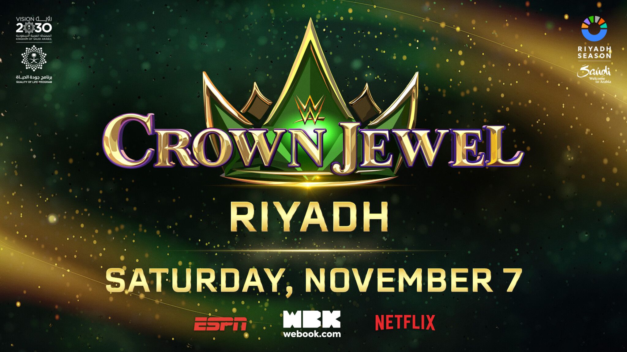 موسم الرياض يستضيف “WWE كراون جول” نوفمبر المقبل