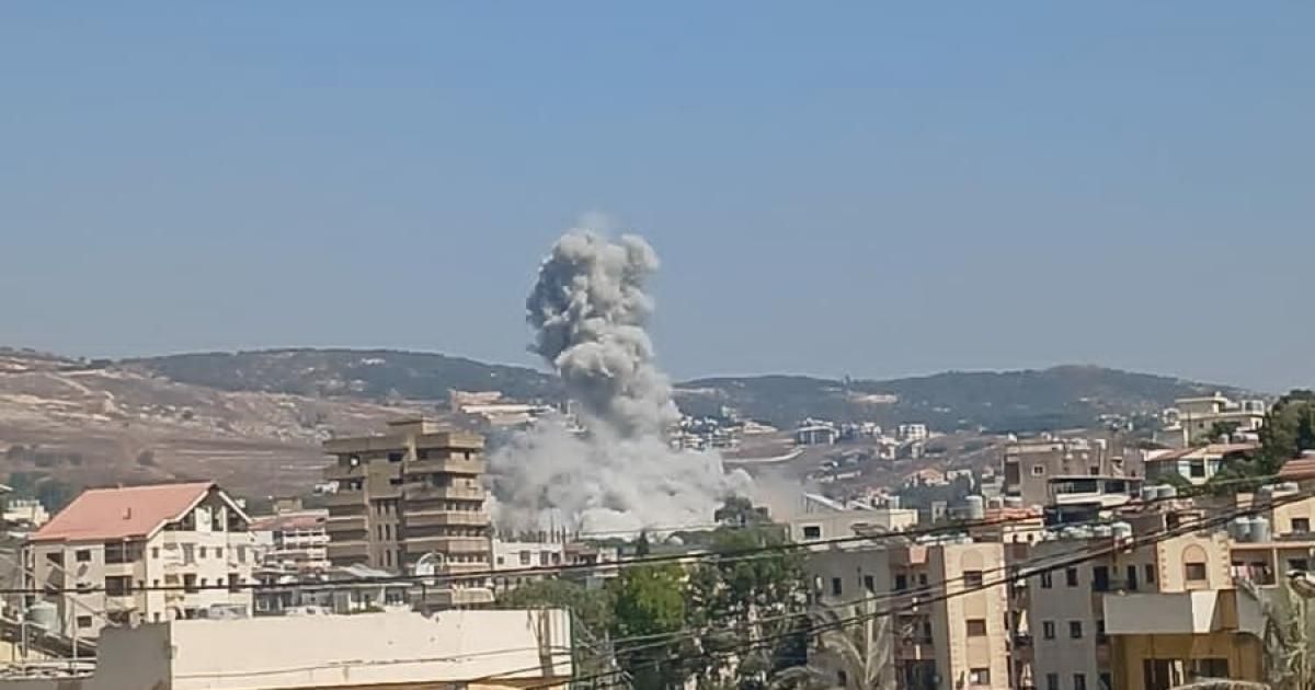 شهيدان في غارة لطيران الاحتلال المسير على النبطية