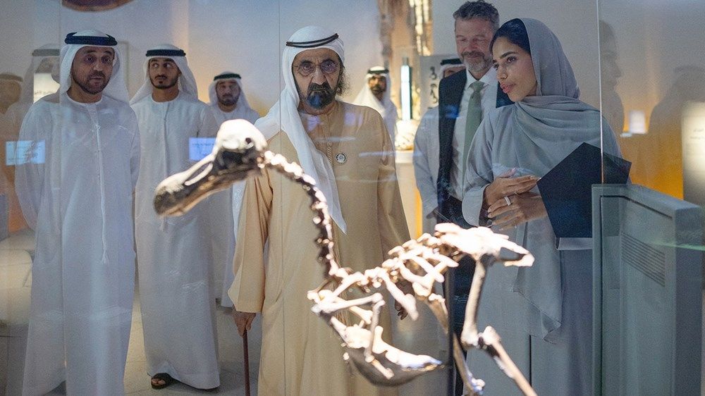 خلال زيارة متحف التاريخ الطبيعي أبوظبي.. محمد بن راشد: مستمرون في دعم وتنمية مختلف قطاعاتنا الثقافية