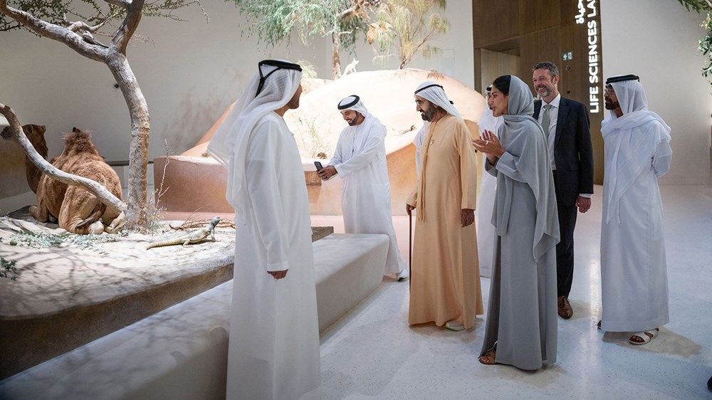 خلال زيارة متحف التاريخ الطبيعي أبوظبي.. محمد بن راشد: مستمرون في دعم وتنمية مختلف قطاعاتنا الثقافية