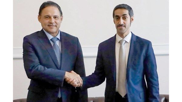 سفير الإمارات يلتقي رئيس الكونجرس الكولومبي