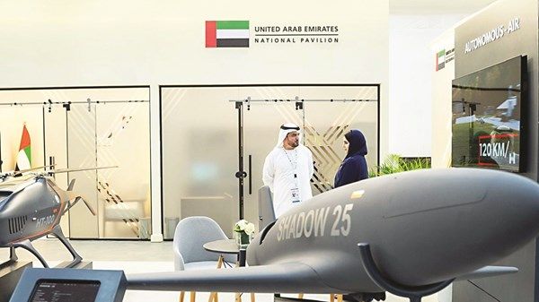 1037 زائراً لجناح الإمارات بـ«معرض العلمين»