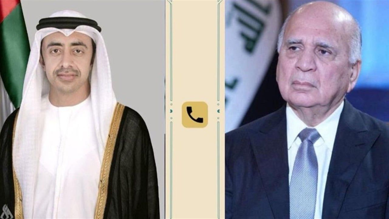 العراق والإمارات يؤكدان ضرورة تجنب التصعيد في المنطقة