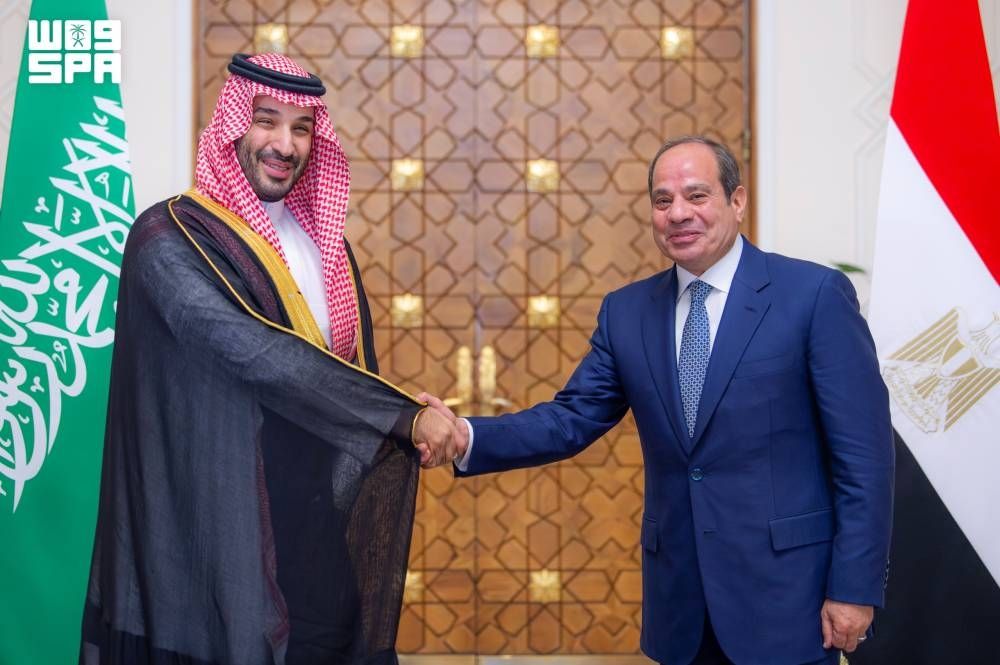 قمة سعودية مصرية لتعزيز التحالف الإستراتيجي وحماية الملاحة البحرية
