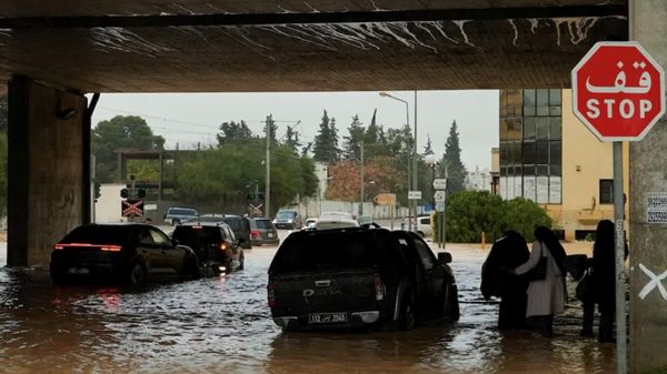 تونس تعلّق الدراسة بسبب أمطار غزيرة