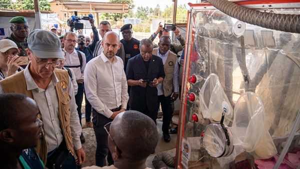 الكونغو الديمقراطية: نويل بارو يزور منطقة تفشي إيبولا