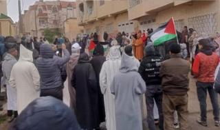 تضامناً مع غزة: 110 تظاهرات في 50 مدينة مغربية اليوم الجمعة