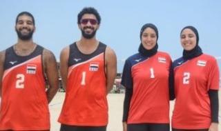 رجال الطائرة الشاطئية يفوزون على كوت ديفوار.. ومنتخب السيدات يهزم السنغال