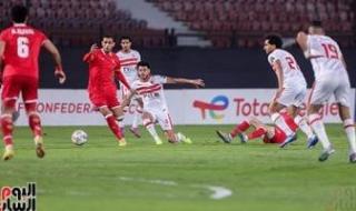 حافلة الزمالك تصل ستاد القاهرة لمواجهة فيوتشر بالكونفدرالية