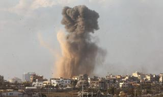 استشهاد العشرات من الفلسطينيين جراء قصف إسرائيلي على قطاع غزة