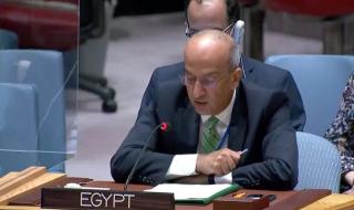 «مساواة بين الجاني والضحية».. ممثل مصر بمجلس الأمن ينتقد وقف بعض الدول تمويلها للأونروا