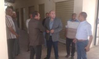 نائب محافظ الجيزة يتفقد سوق بن حزم بالبدرشين تمهيدا لتشغيله قريبا