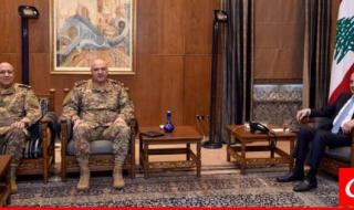 بري تابع مع قائد الجيش ورئيس الاركان الاوضاع العامة والتقى المارشال البريطاني ودعا الى جلسة عامة الخميس