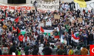 منظمو حركة "غير ملتزم" الاميركية سينضمون للمحتجين على حرب غزة في جامعة ميشيغان
