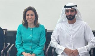 وزيرة الثقافة تلتقي نظيرها الإماراتي في مستهل زيارتها للإمارات