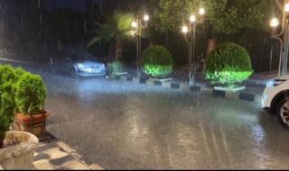 هطول أمطار غزيرة شمال شرق سوريا