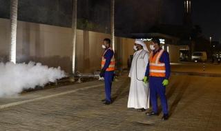 بلدية دبي تعقم 102 موقع لتجمعات مياه الأمطار وأكثر من 75 ألف منفذ لمصارف المياه