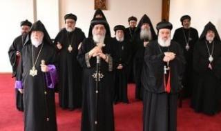 رؤساء الكنائس الأرثوذكسية الشرقية يدعون المجتمع الدولي التحرك لإنهاء العدوان على غزة