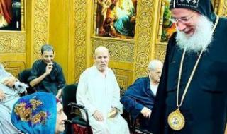 الكنيسة تنظم قداسا للمسنين بشرقى المنيا