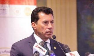 وزير الرياضة يزور اللاعبين بالقرية الأولمبية لتشجيعهم لإنهاء الأولمبياد بشكل لائق